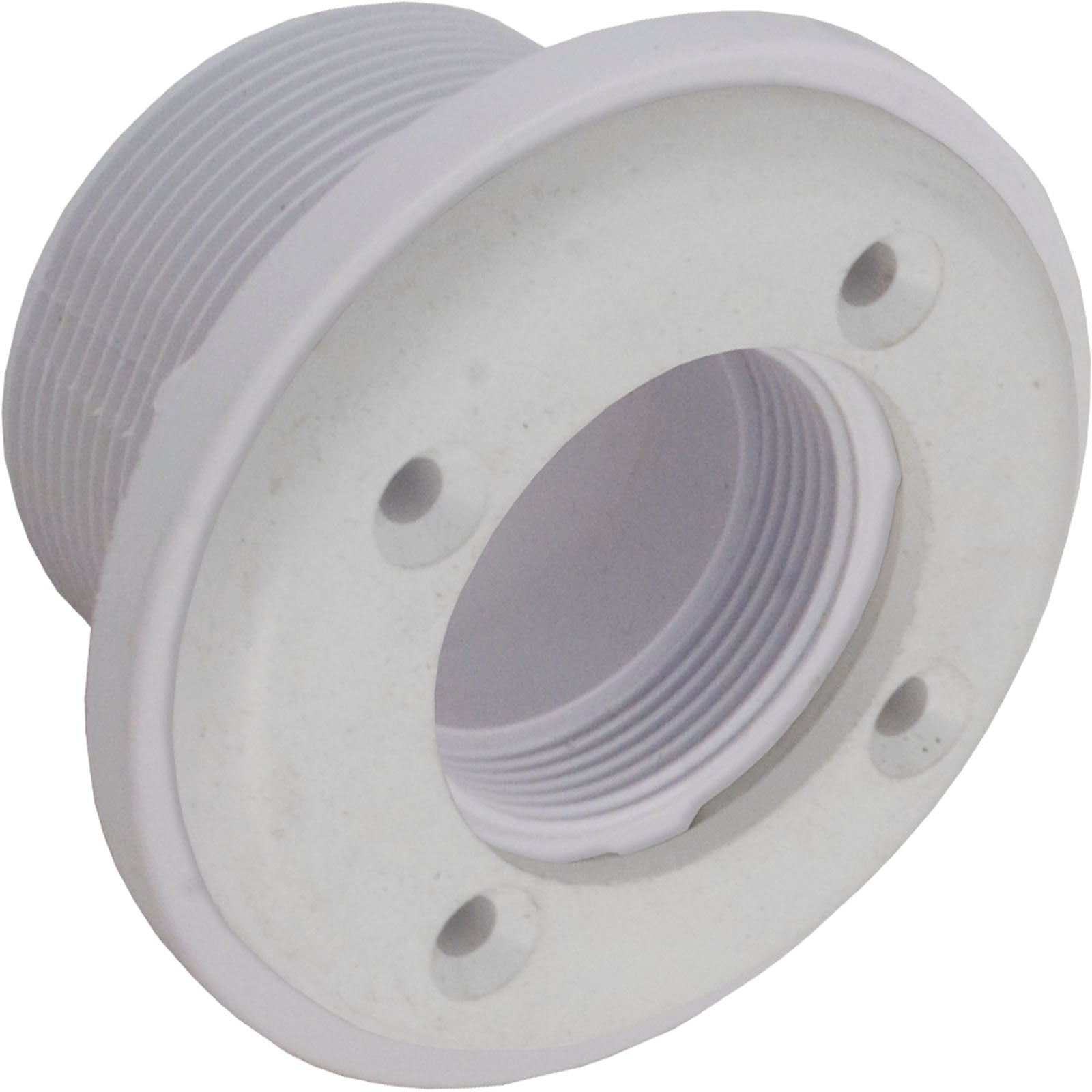 Wall Fitting, Vinyl Std Body, 1-1/2"mpt x 1-1/2"s, White 542429