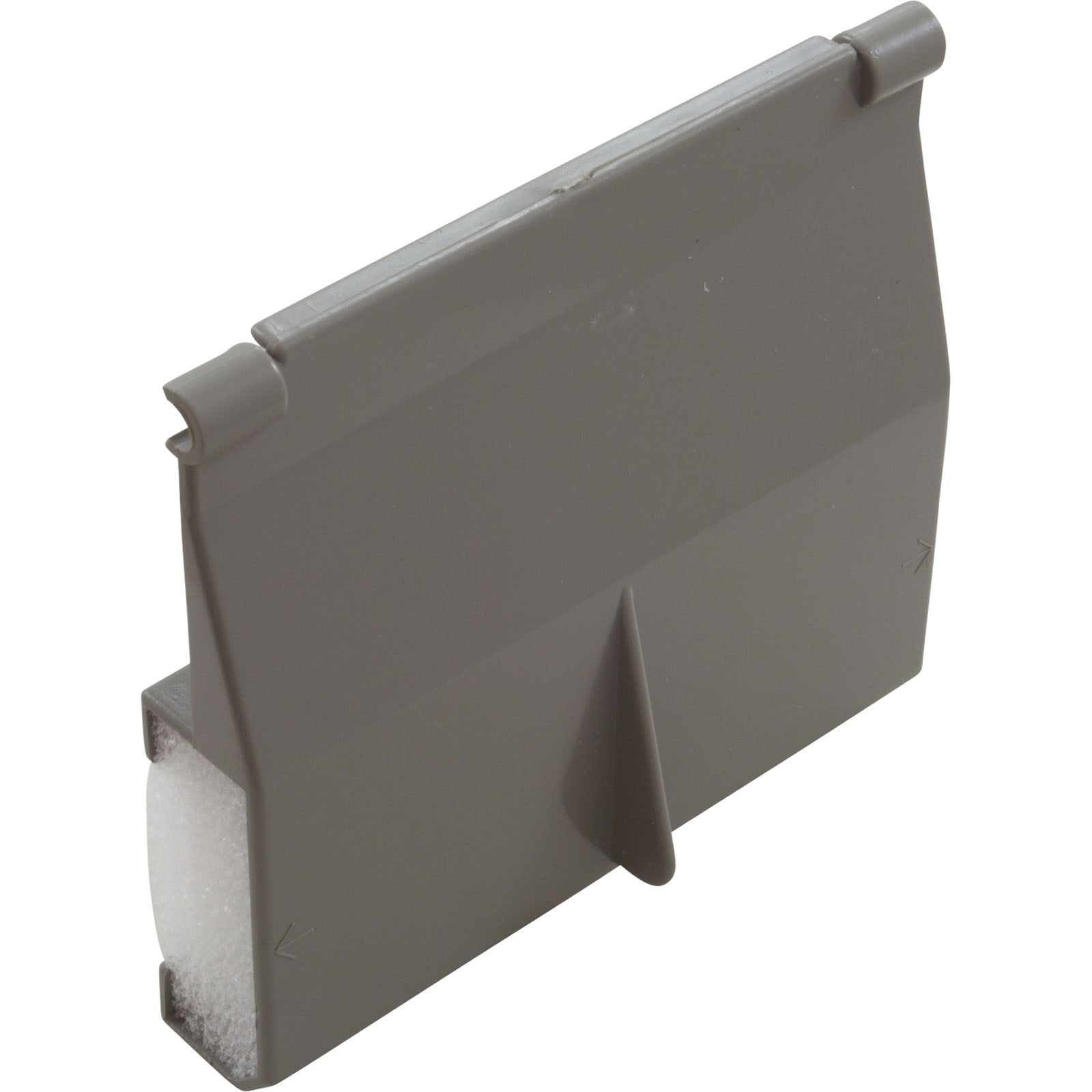 Weir, Waterway Front Access Skim Filter, Light Gray, w/ Foam/ 550-4057