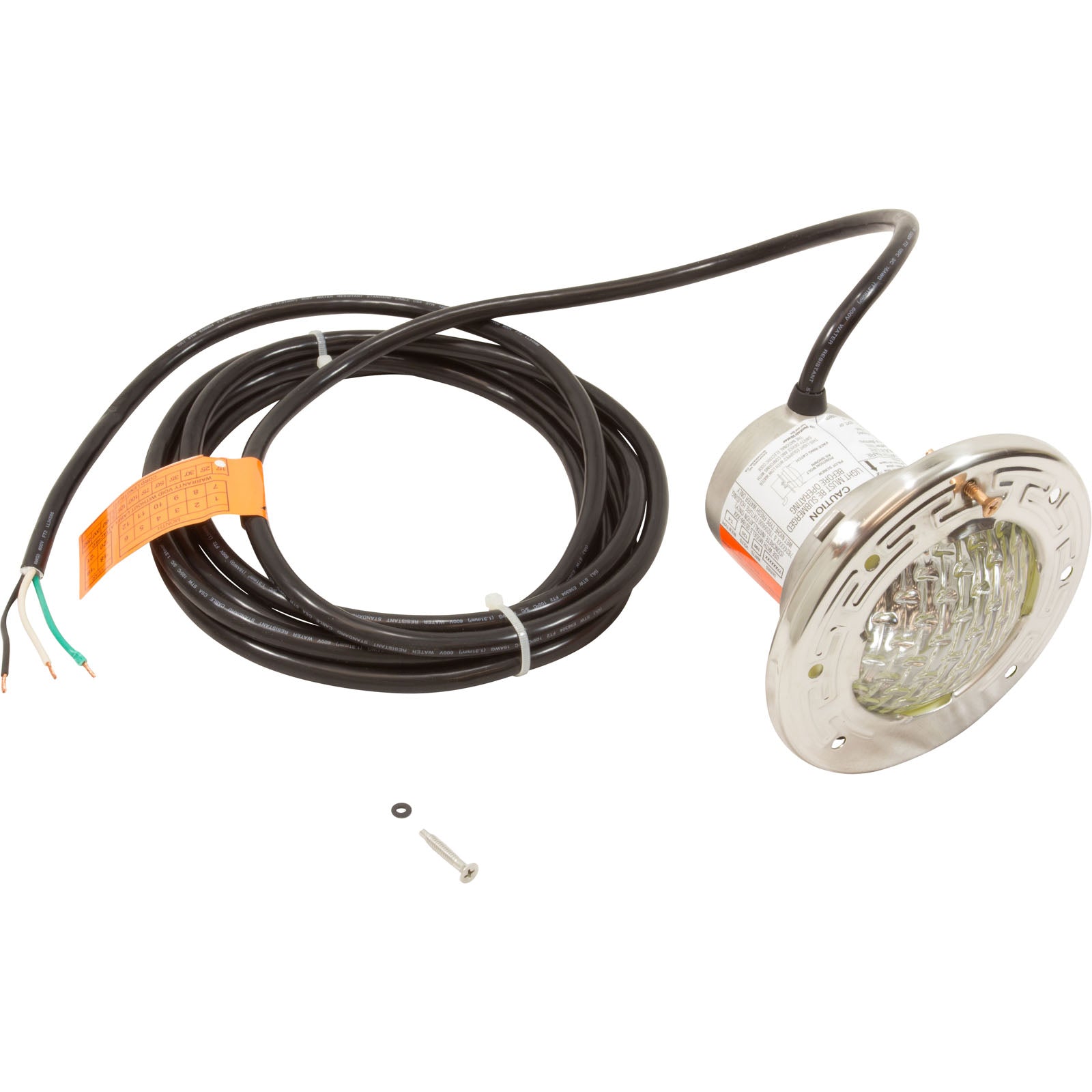 Pool Light, Pentair AquaLight, 115v, 100W, 15ft Cord 77111100