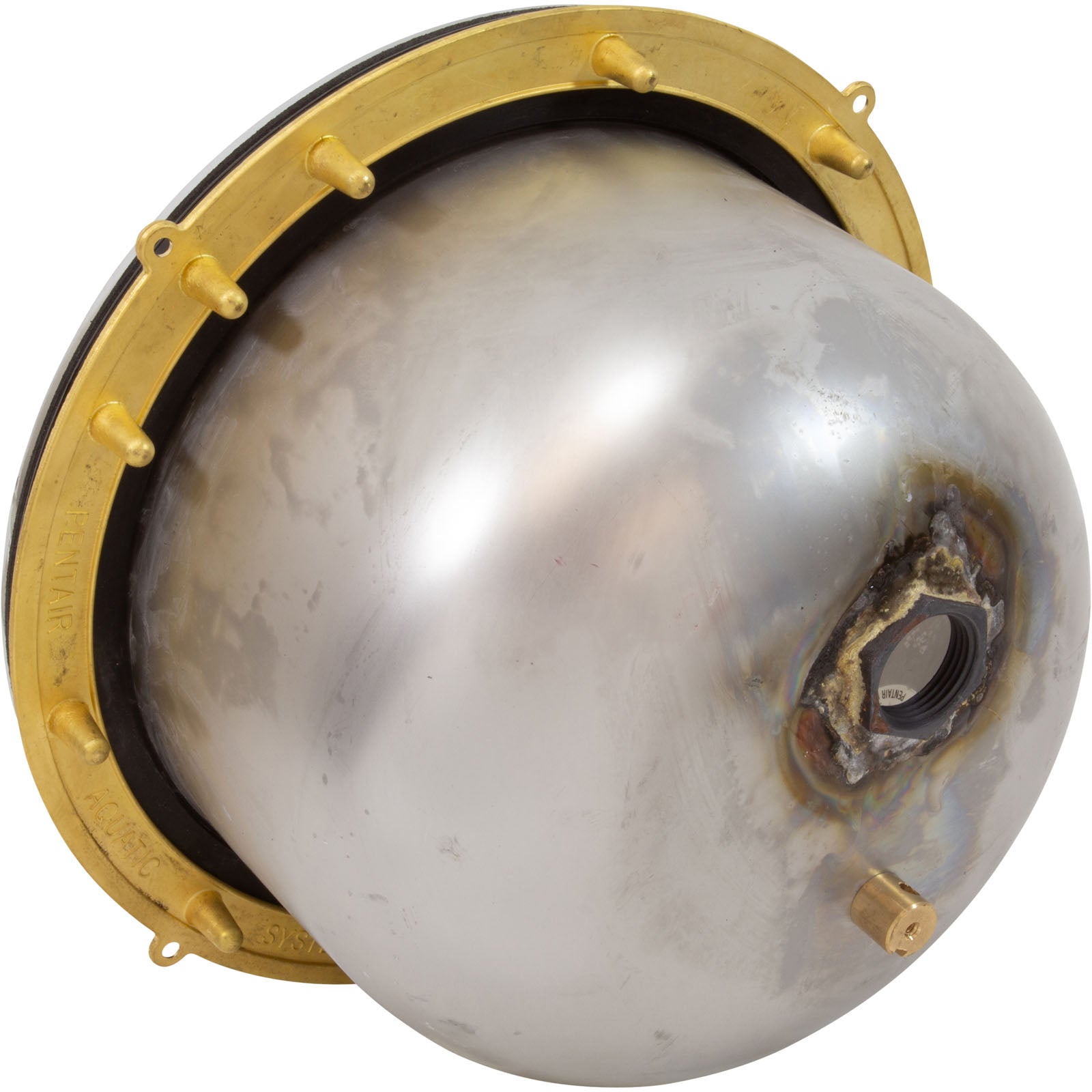 Light Niche, Pent Large SS, 1" Rear Hub, Vinyl/Fiberglass 78232500