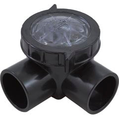 Check Valve, Waterway, 2" Slip or 2-1/2" Spigot, 90 deg Body 600-7000