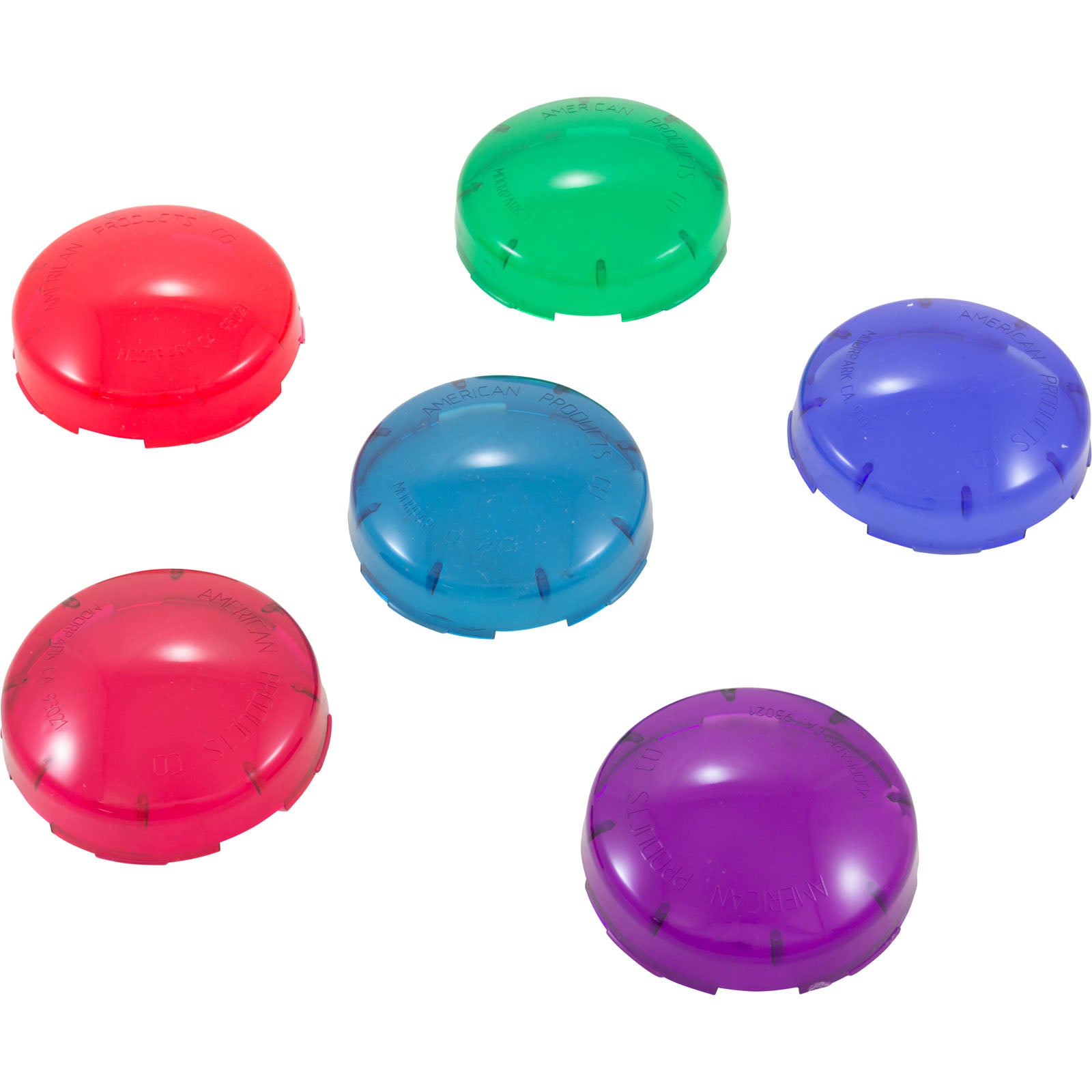 Light Lens Covers, Am Prod/Pentair, SpaBrite/Aqualight, Qty 6 650019