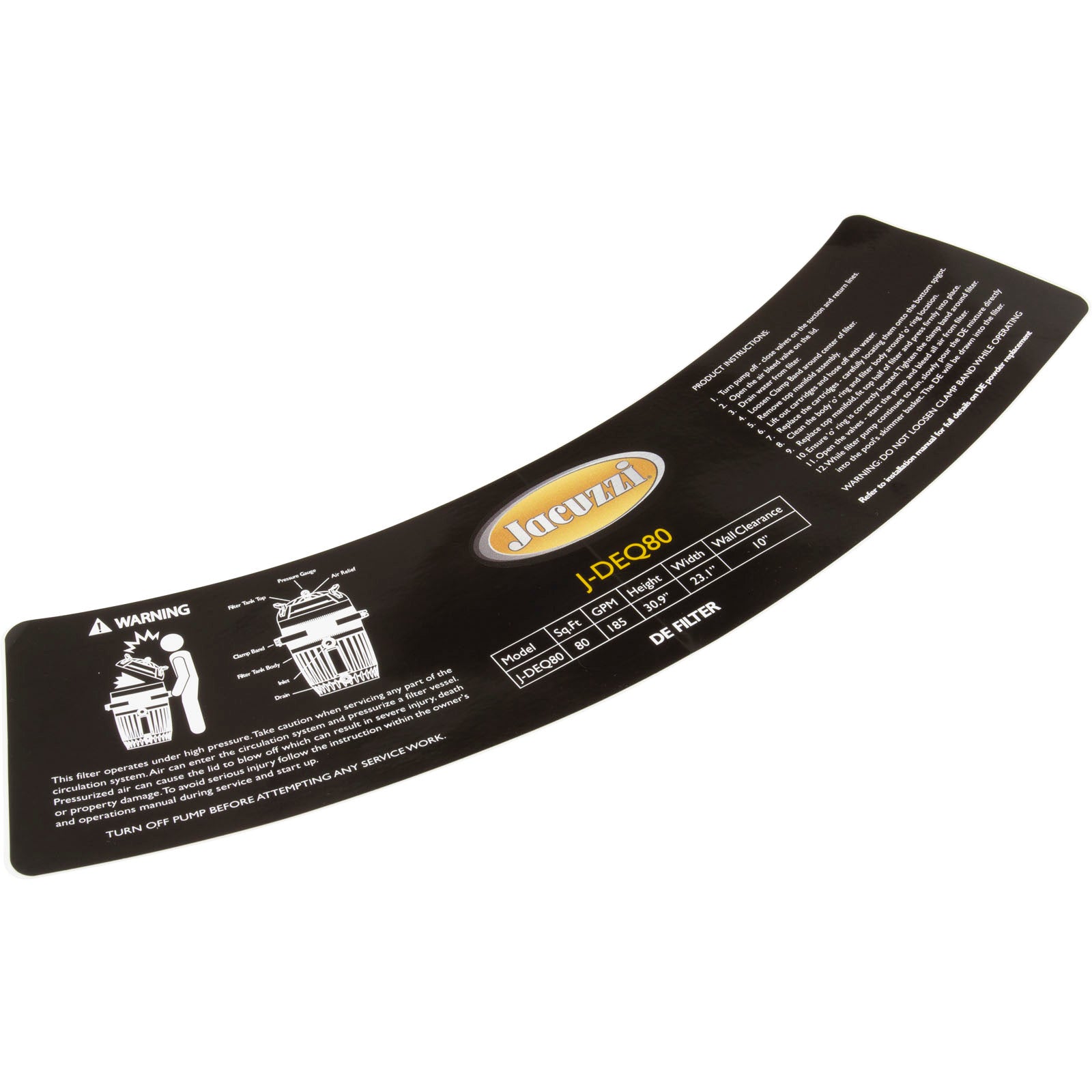 Label, Jacuzzi LABEL446