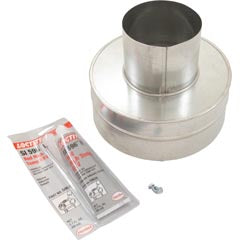 Kit Metal Flue Collar 4 Inx8 In Accessory 77707-0077
