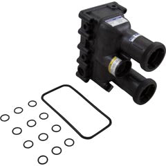 Manifold Body, Pentair Max-e-Therm SR200/333/400, w/O-Rings 77707-0206
