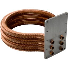 Heat Exchanger, Pentair MasterTemp 175/200, Nat. or LP 77707-0232