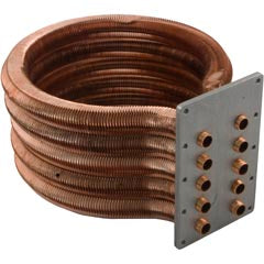 Heat Exchanger, Pentair MasterTemp 300/Max-E-Therm 333 77707-0233