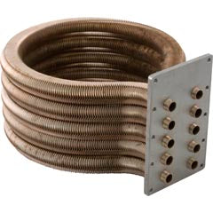 Heat Exchanger, Pentair Sta-Rite Max-E-Therm SR300, Copper 77707-0243
