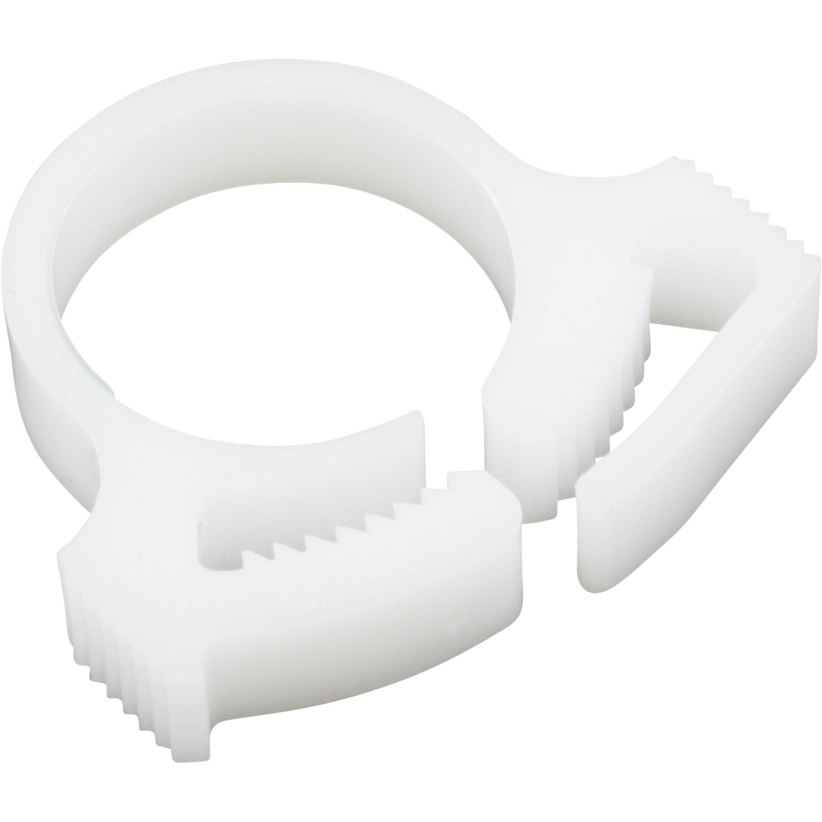 WHITE SWEEP HOSE ATTACHMENT CLAMP, POLARIS B15