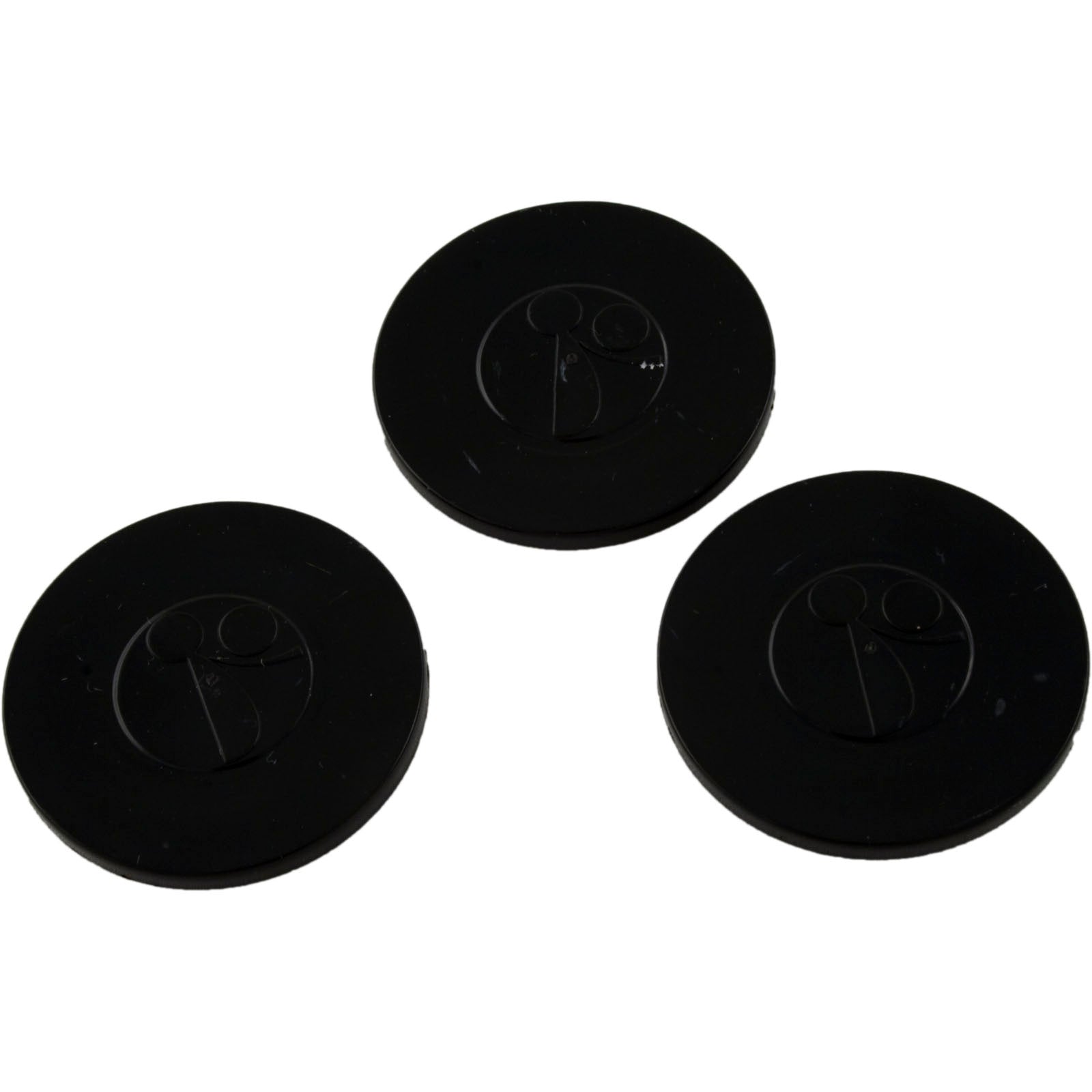 Hub Cap, Quantity 3, Black, Zodiac/Polaris 9-100-1115