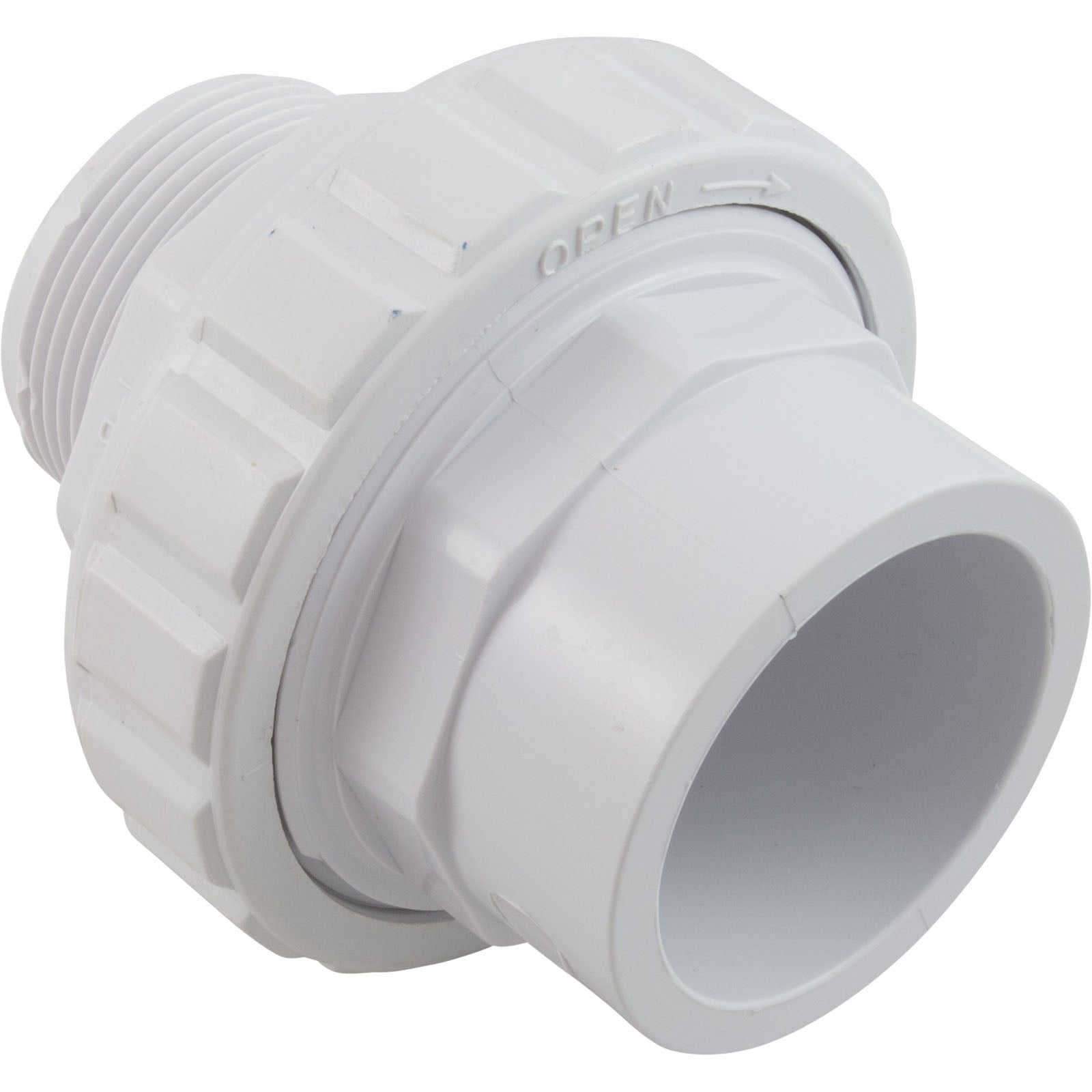 Union, Hayward, 1-1/2" Male Pipe Thread x 1-1/2" Slip, Flush SP14953S