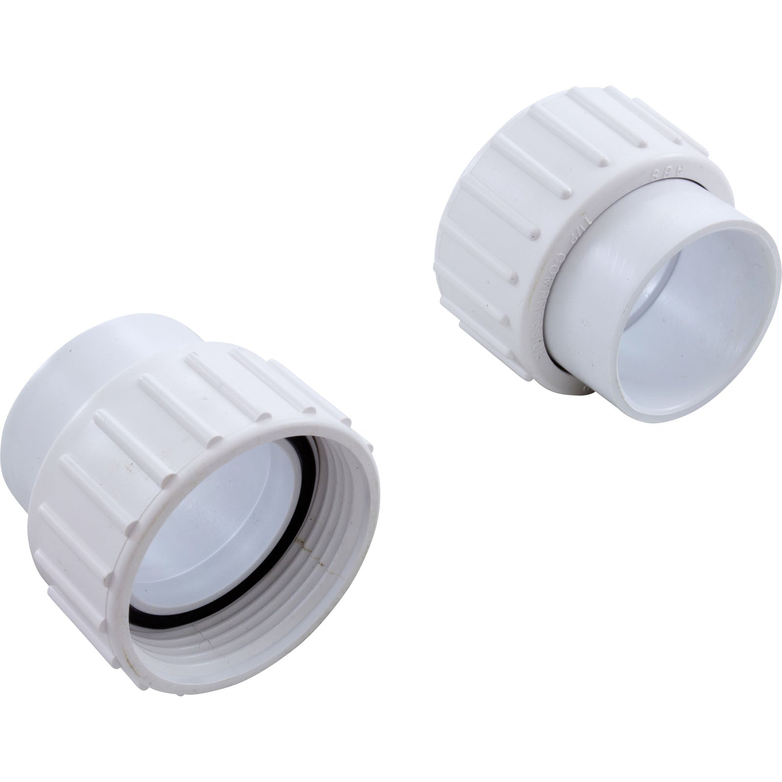Pump Union, AquaFlo, 1-1/2"fbt x 1-1/2"s, qty 2- 52271000