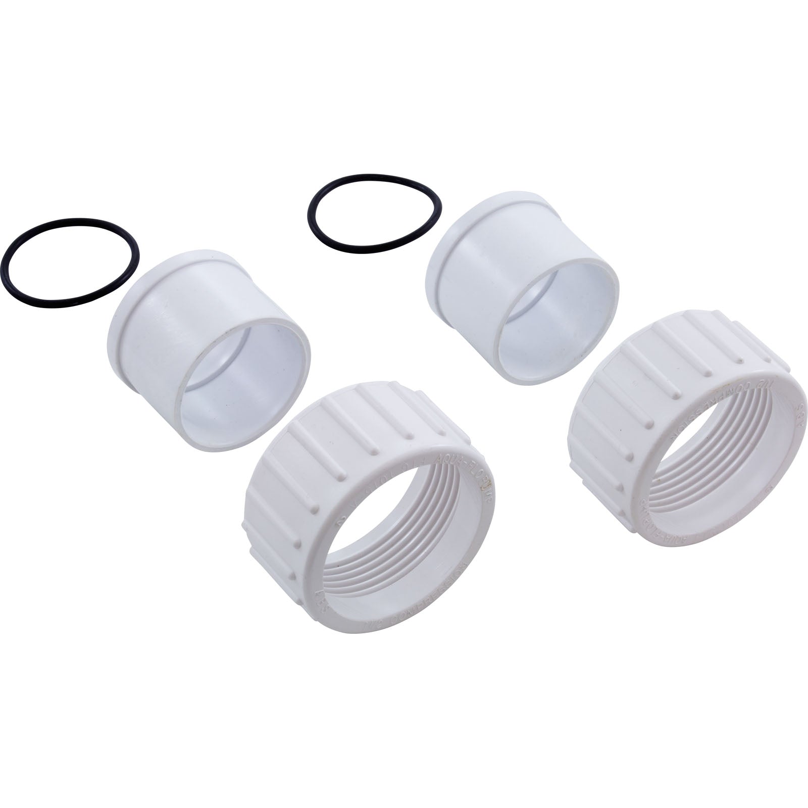 Pump Union, AquaFlo, 1-1/2"fbt x 1-1/2"s, qty 2- 52271000