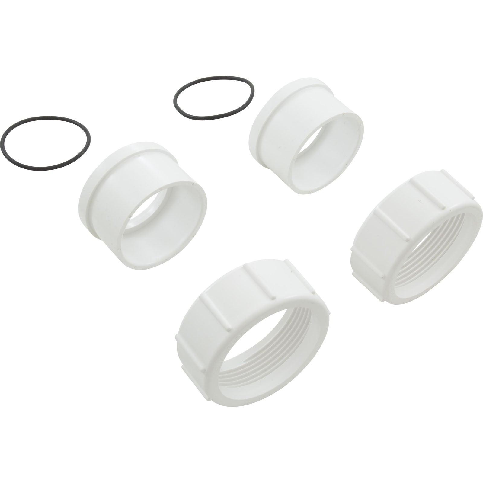 Pump Union, 2"Female Buttress Threadx2" Slip, wht Quantity 2- 52272000