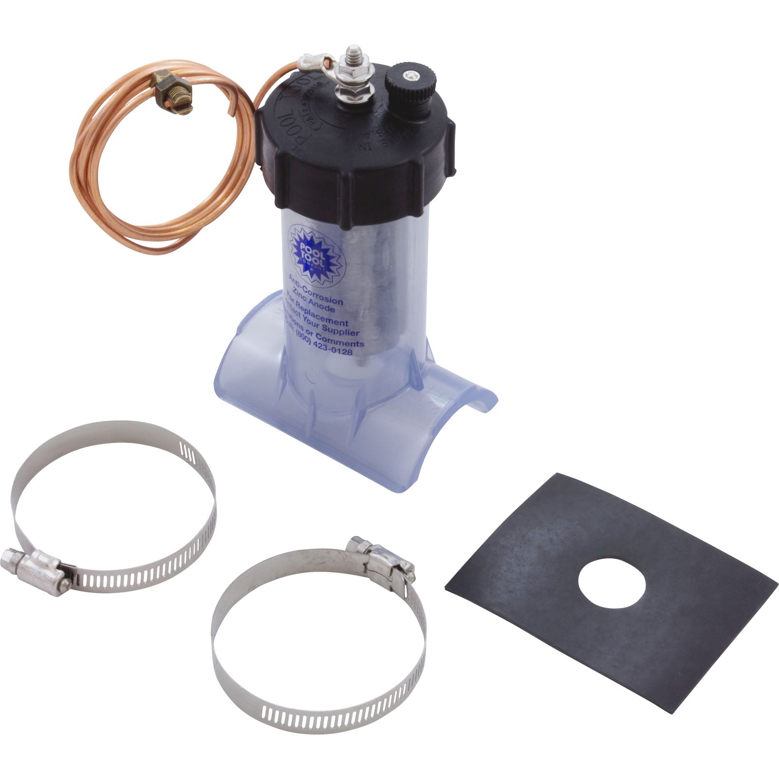 Zinc Anode, Anti-Electrolysis, Inline, 1-1/2"- 104C-1
