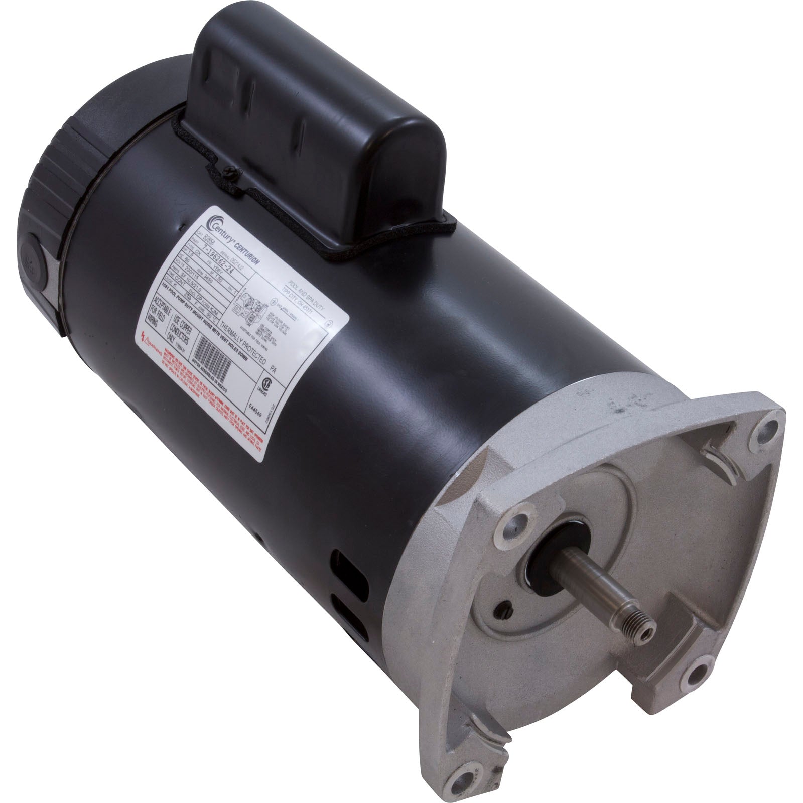 Motor, Century, 1.5hp, 115v/230v, 1-Spd, 56Yfr, SQFL, Full Rate/ B2858