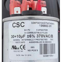 Motor, Century, 1.0hp, 230v, 2-Spd, 56Yfr, SQFL, EE B2982