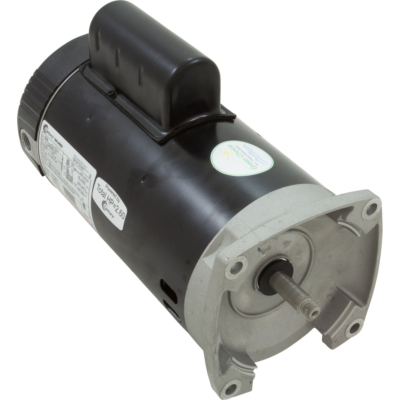 Motor, Century, 2.0hp, 230v, 2-Spd, 56Yfr, SQFL, EE/ B2984