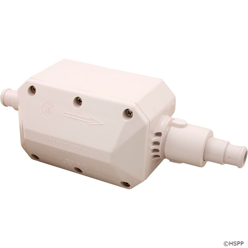 Backup Valve, Pent Letro LL105PM/LL105/3-Wheel Cleaner, White E10