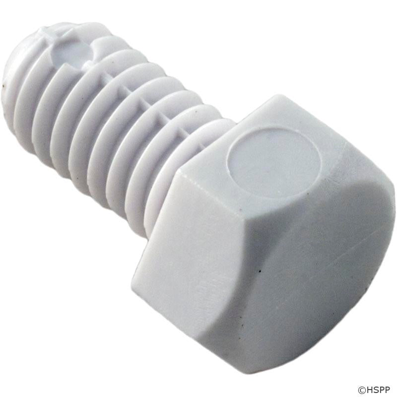 Adjustment Screw, Pentair Letro Legend Cleaners, White EB20