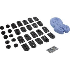 Tube & Blanket Fastening Kit, FeherGuard, 10 Fasteners & Straps FG-FASKIT