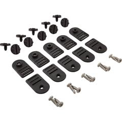 Fasteners, FeherGuard, Tube & Blanket, Black, Set Of 10 FG-PFS