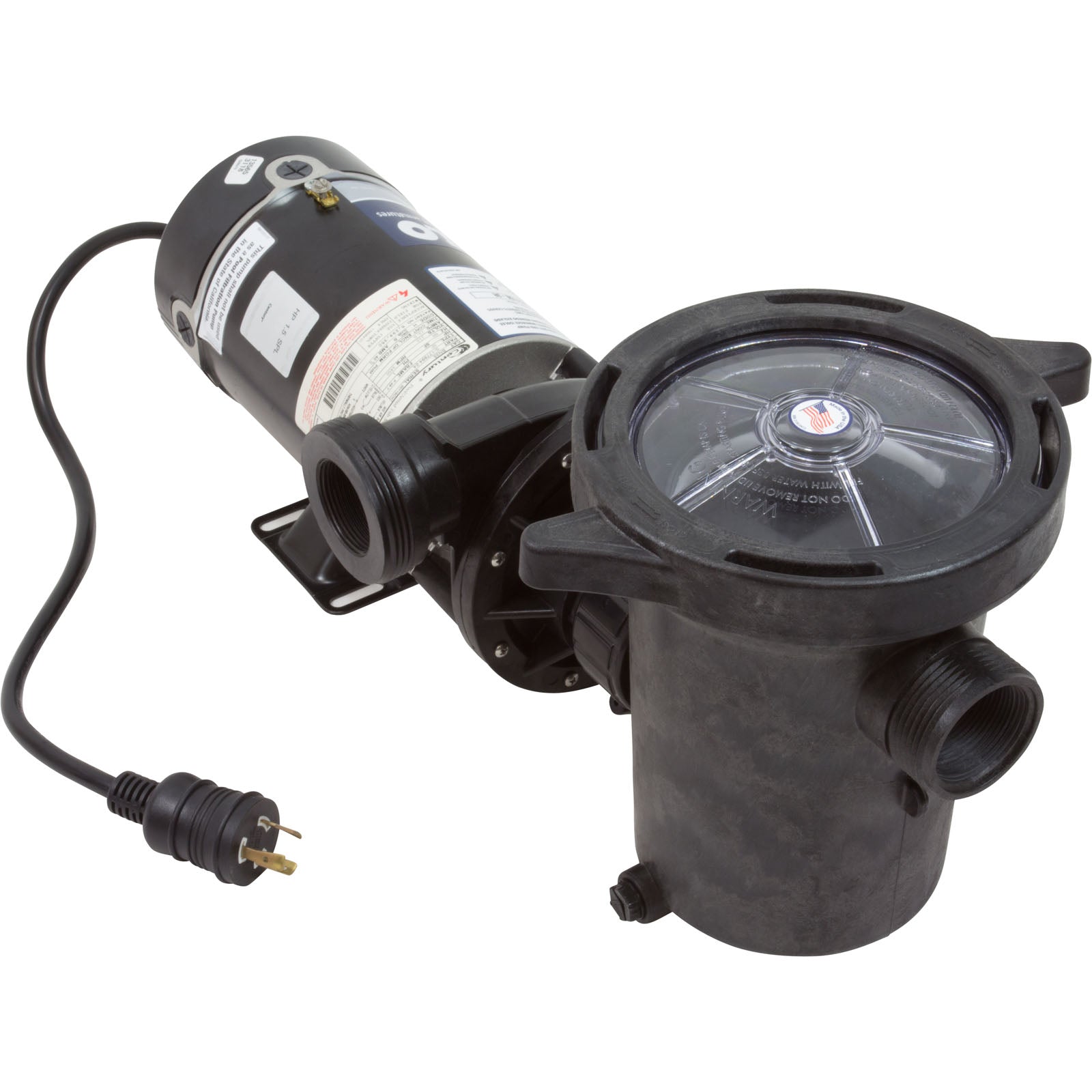 Hf 1.5Hp 115V 1Spd 6"Trp 3Fttl 90O Right/ PH1150-3R