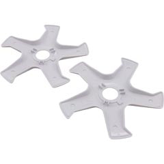 Hub Cap, Hayward AquaNaut/TriVac 700, Metal, 5-Spoke, Gry, qty 2. PVXS005PK2-237