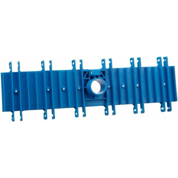 Vac Head-Molded-Provac 222 8 Hole Pattern Blue R03153