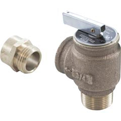 Pressure Relief Valve, Jandy/Zodiac, 3/4" x 3/4", 75psi, polymer R0336100