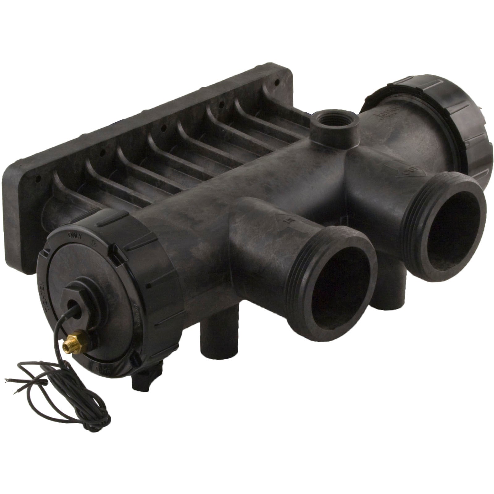 Inlet/Outlet Header, Zodiac/Jandy, Legacy LRZE/LRZM, Polymer/ R0470800