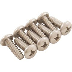 Screw, Zodiac/Jandy 2/3-Way Valves, Housing, #14 x 3/4", qty 8 R0547600