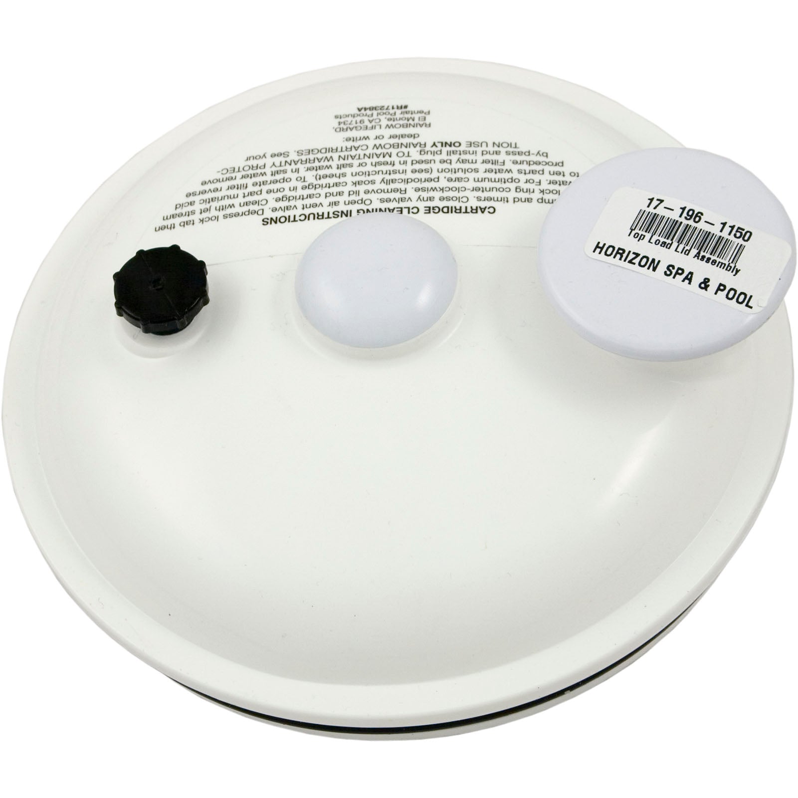 Tank Lid, Pentair Rainbow RTL- R172385