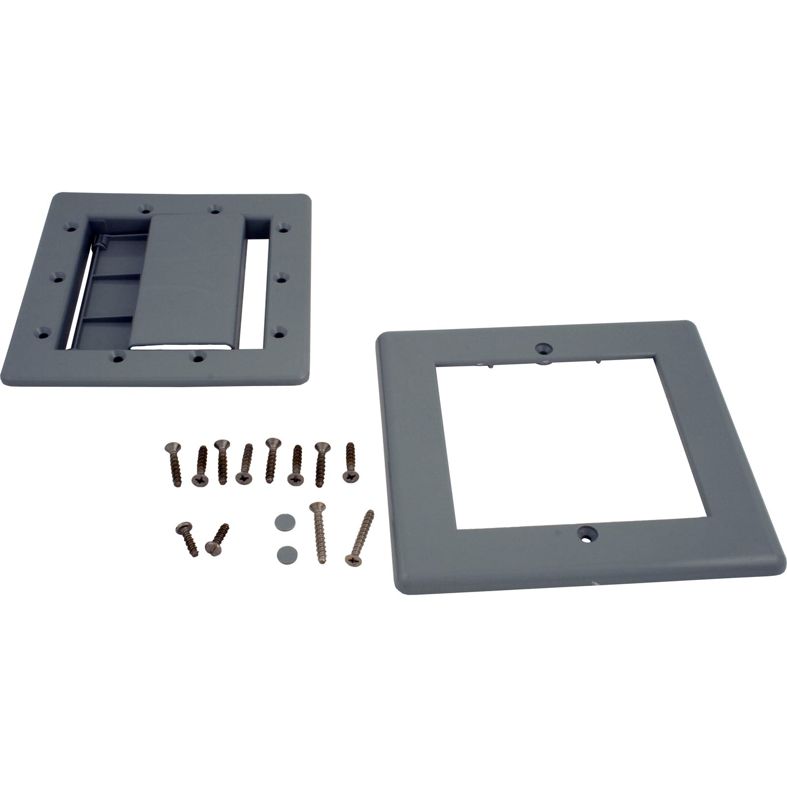 Faceplate Assembly, Pentair Rainbow DSF, Gray- R172555DG