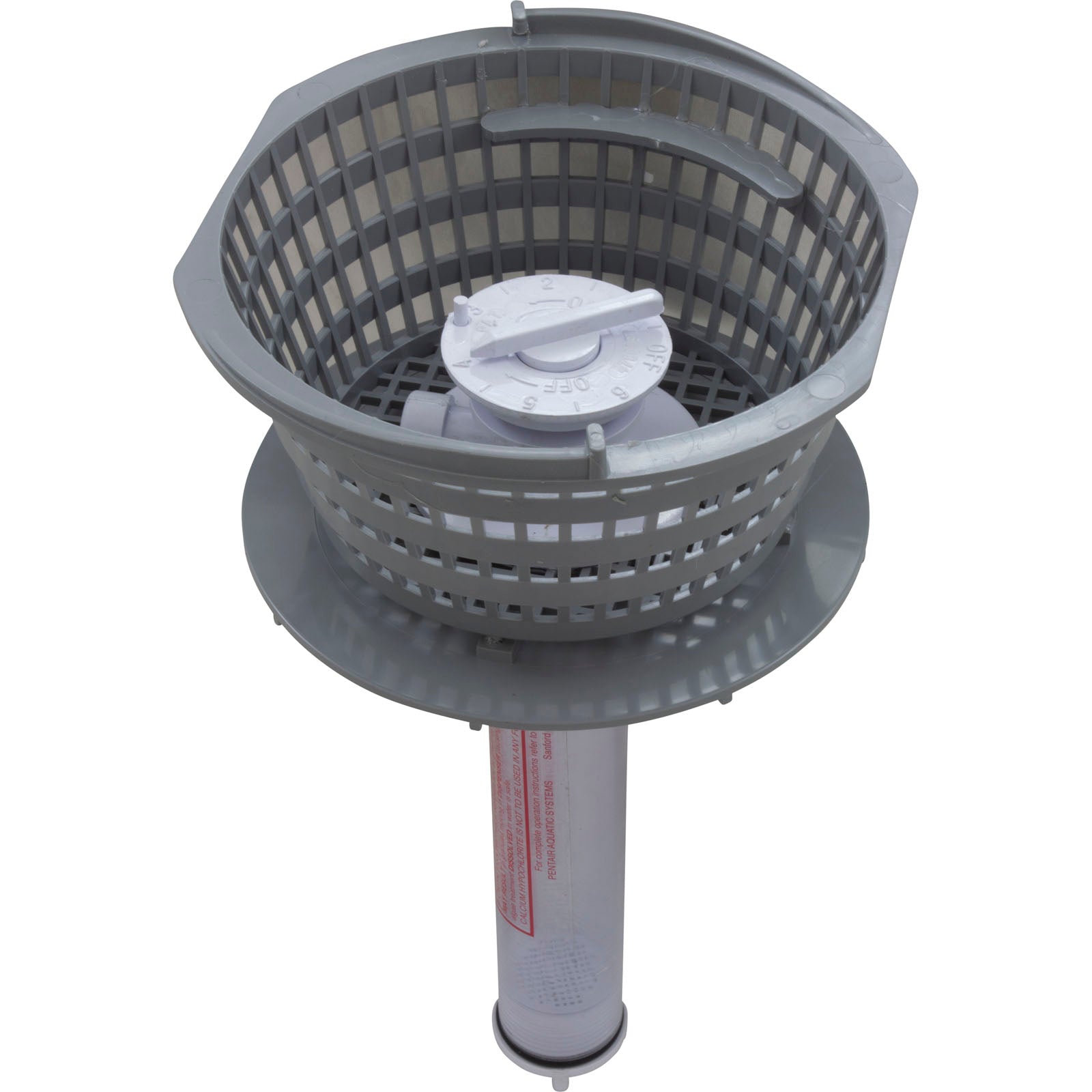Lily Chemical Dispenser, Pentair Dynamic IV, w/ Basket, Dk Gry- R172662DG