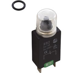Power Supply Circuit Breaker, Hayward SharkVAC/XL/TS, 3A RCX31013A