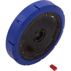 Wheel Rim and Tire, Hayward AquaVac 500, Black/Blue RCX341113BKBL