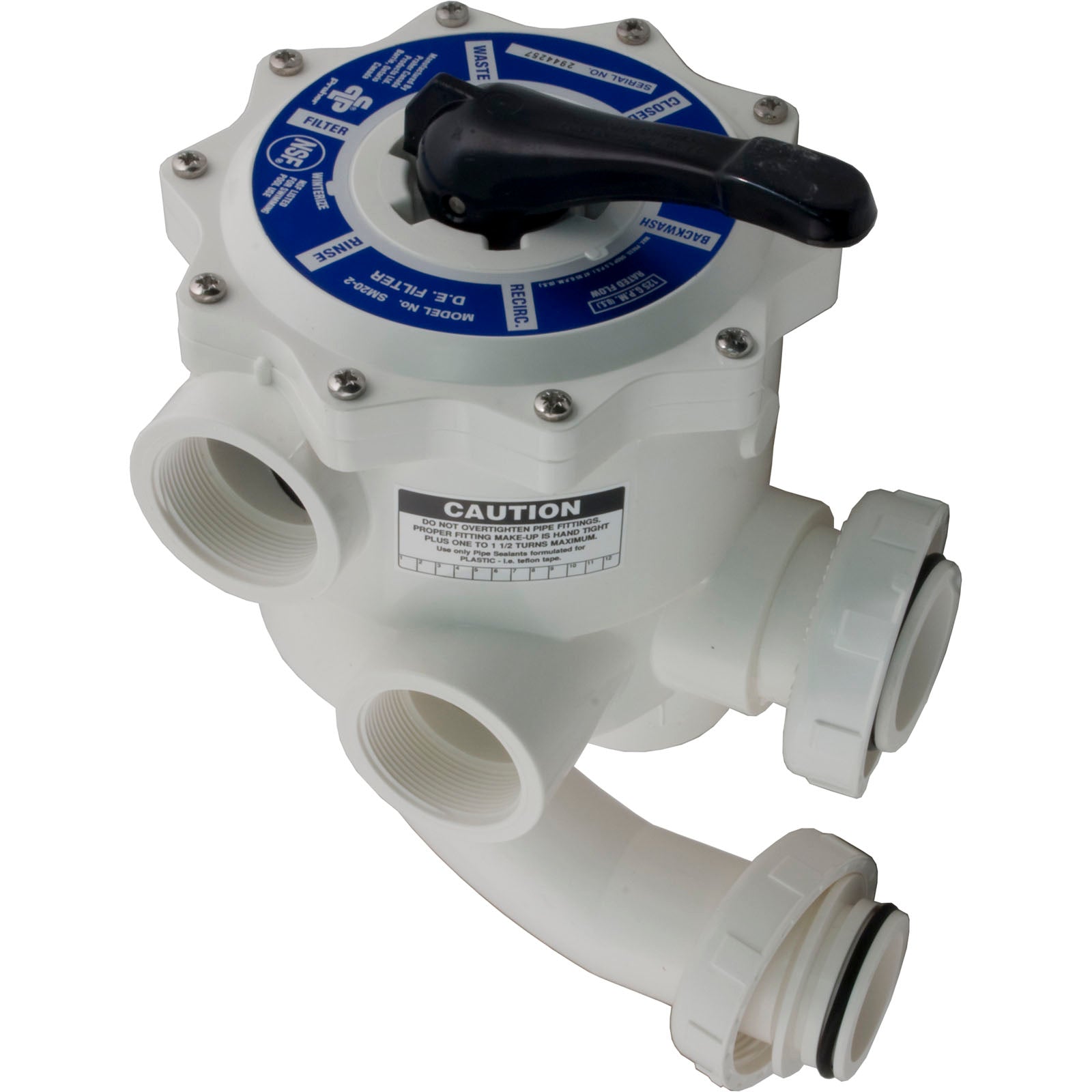 Praher 2" Multiport Valve for Nautilus DE & FNS Filters | SM2-PP2