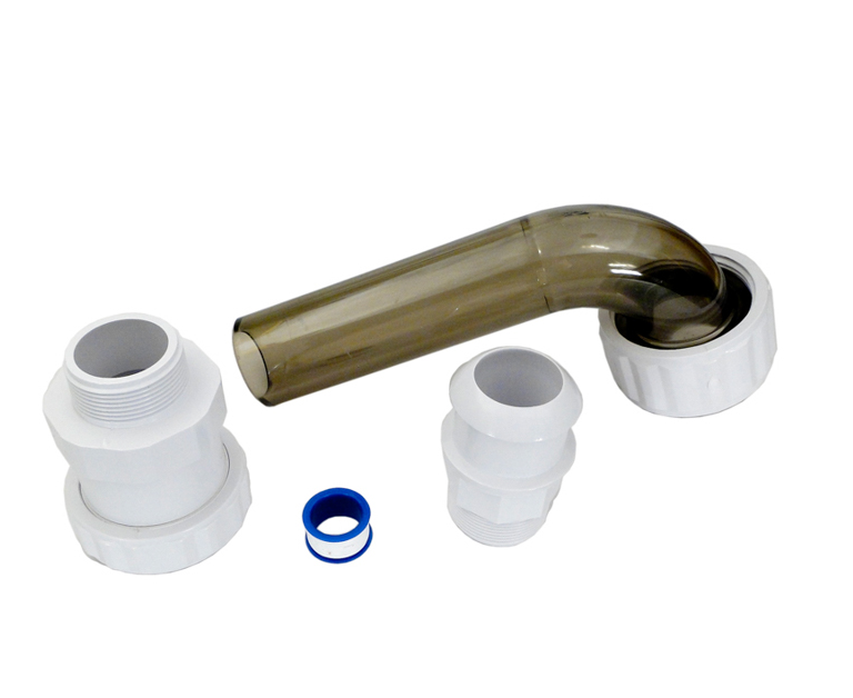 HAYWARD UNION END SWEEP 90 1.5" MPT AND COMPRESSION FITTING SP1486