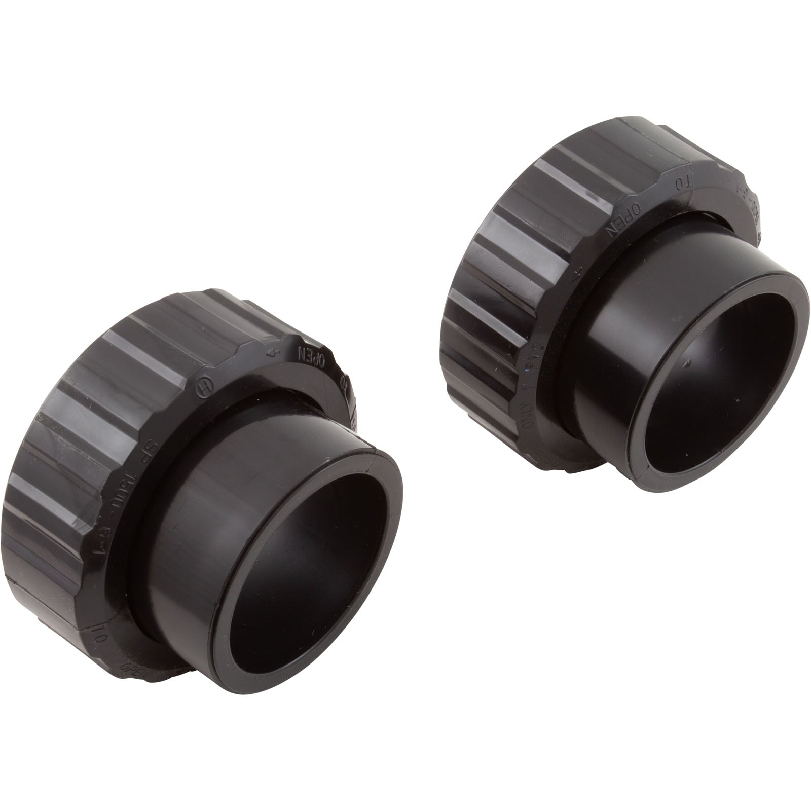 Union, 1-1/2" Slip x 2" Spigot, Flush, Quantity 2 SP1500UNPAK2C