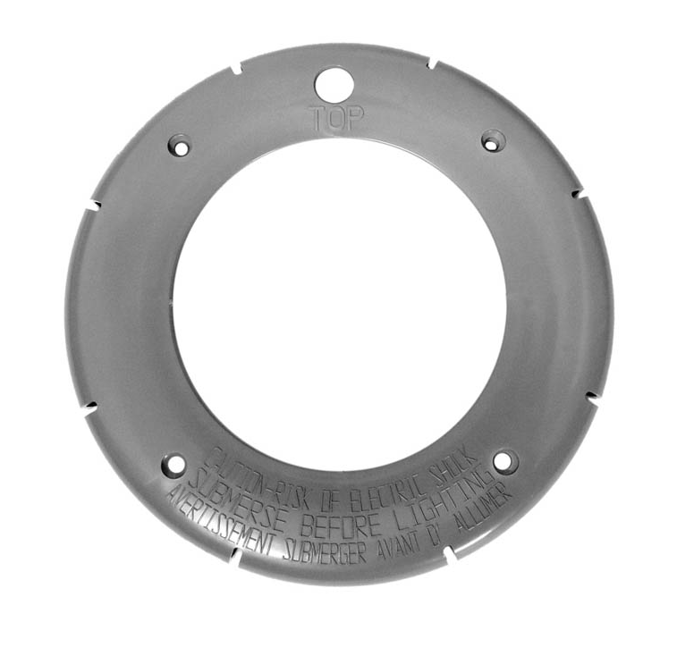 Light Face Ring, Am Prod/Pentair SpaBrite/AquaLite, Gray 79212265