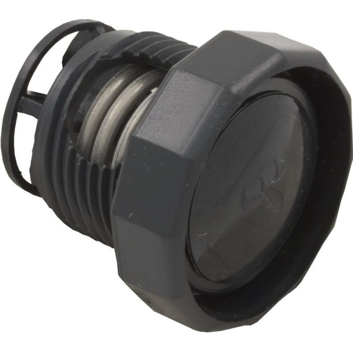 Pressure Relief Valve, Black, Zodiac/Polaris 9-100-3011