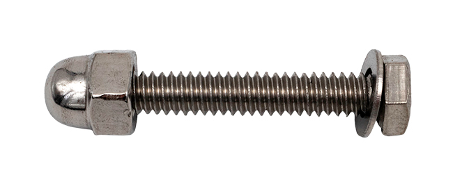 PLASTIC BOLT WITH NUT, GLI 99554375005