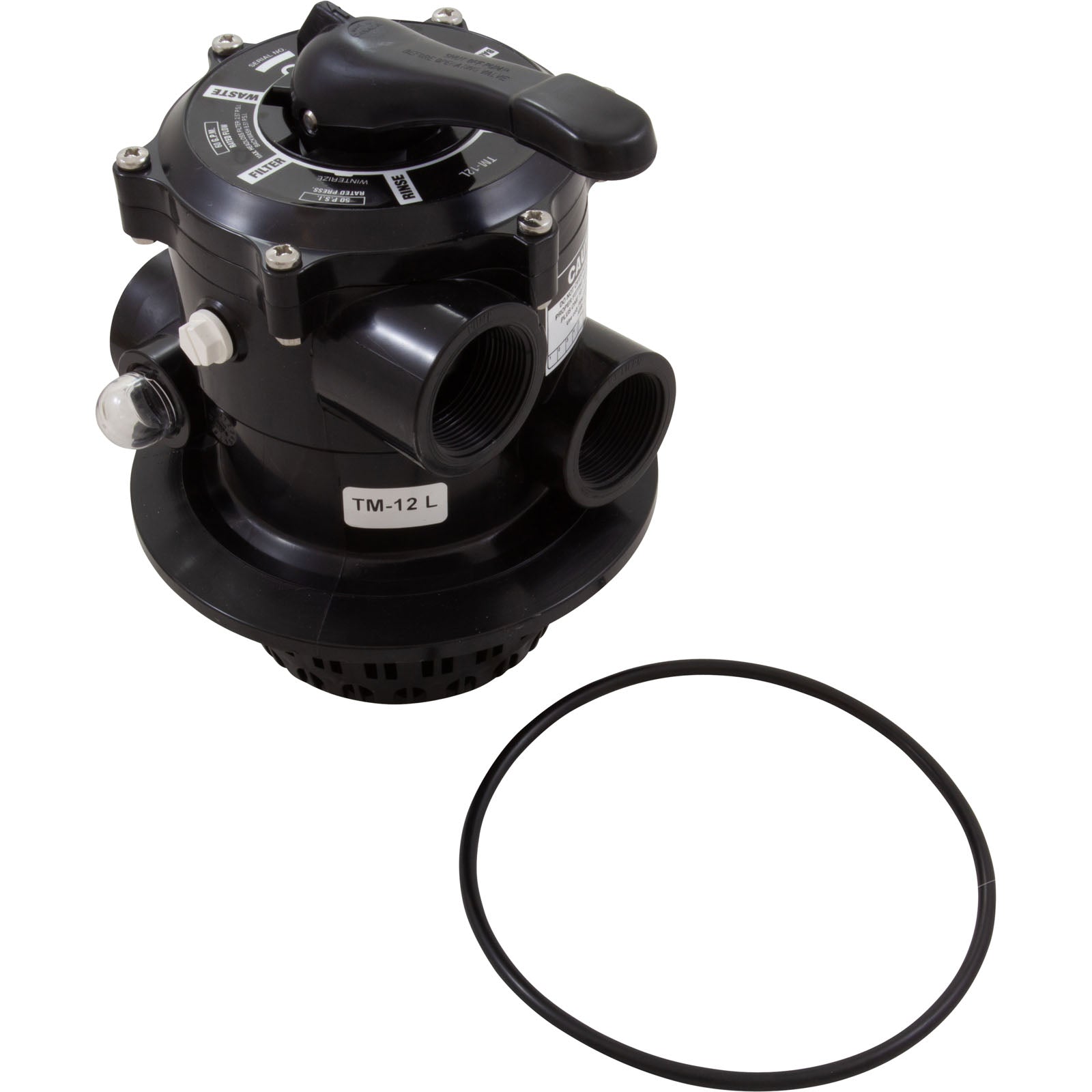 Praher 1-1/2" Multiport Valve For Sta-Rite Crysal-Flo Filter | TM-12-L