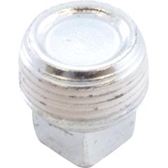 Plug, Pentair MasterTemp/Max-E-Therm, 3/4" mpt, Zinc U78-60ZPS
