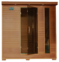 Great Bear 6 Person Cedar Heatwave Sauna - SA1323