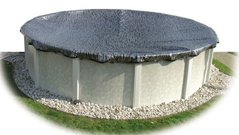 18' X 30' Oval Mesh Above Ground Winter Cover