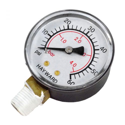 Hayward ECX270861 Pressure Gauge (Bottom Mount)