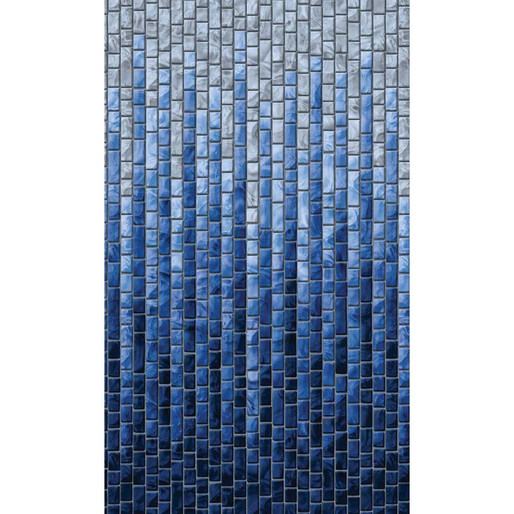 30' Round Saint-Paul Street Midnight Stone 54" Uni-Bead Above Ground Pool Liner