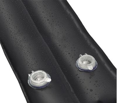 1' X 10' Black Dual Water Tube, 20 Gauge